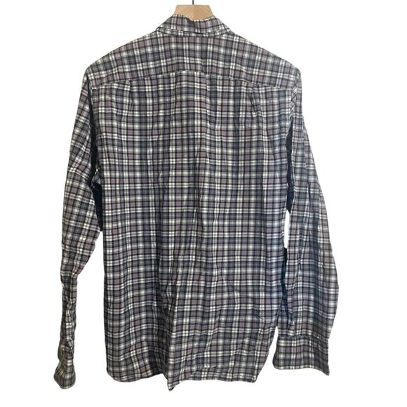 J. Crew Men's Plaid 100% Cotton Button Down Shirt Size M - Picture 2 of 3